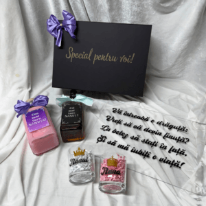Set cadou nași de botez, modelul 21, special pentru voi!