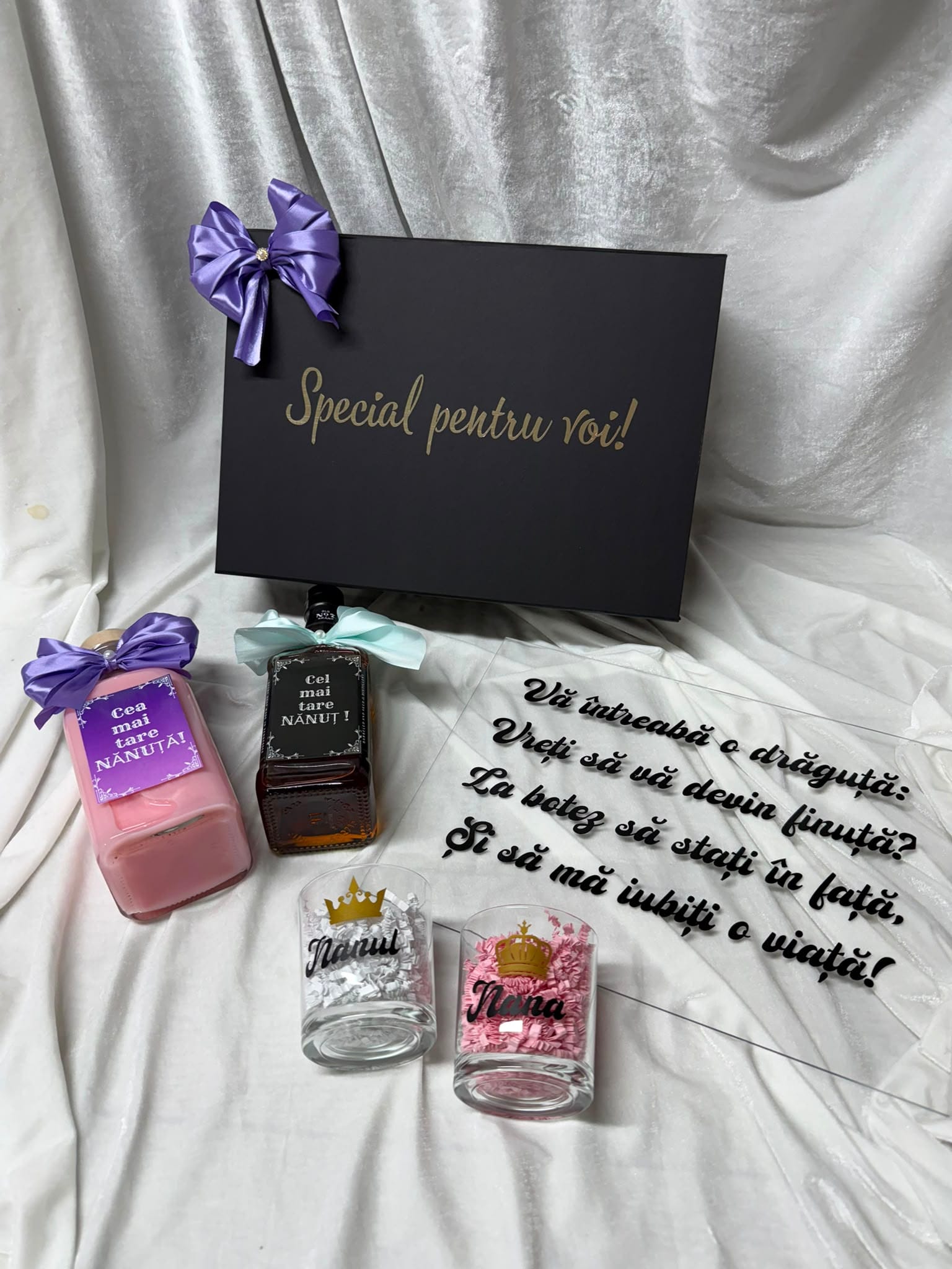 Set cadou nași de botez, modelul 21, special pentru voi! - imagine 13