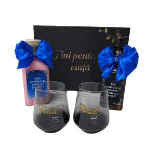 Set cadou elegant “Fini pentru o viață”