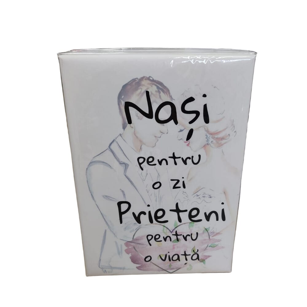Tablou pe pânză personalizat nași pentru o zi