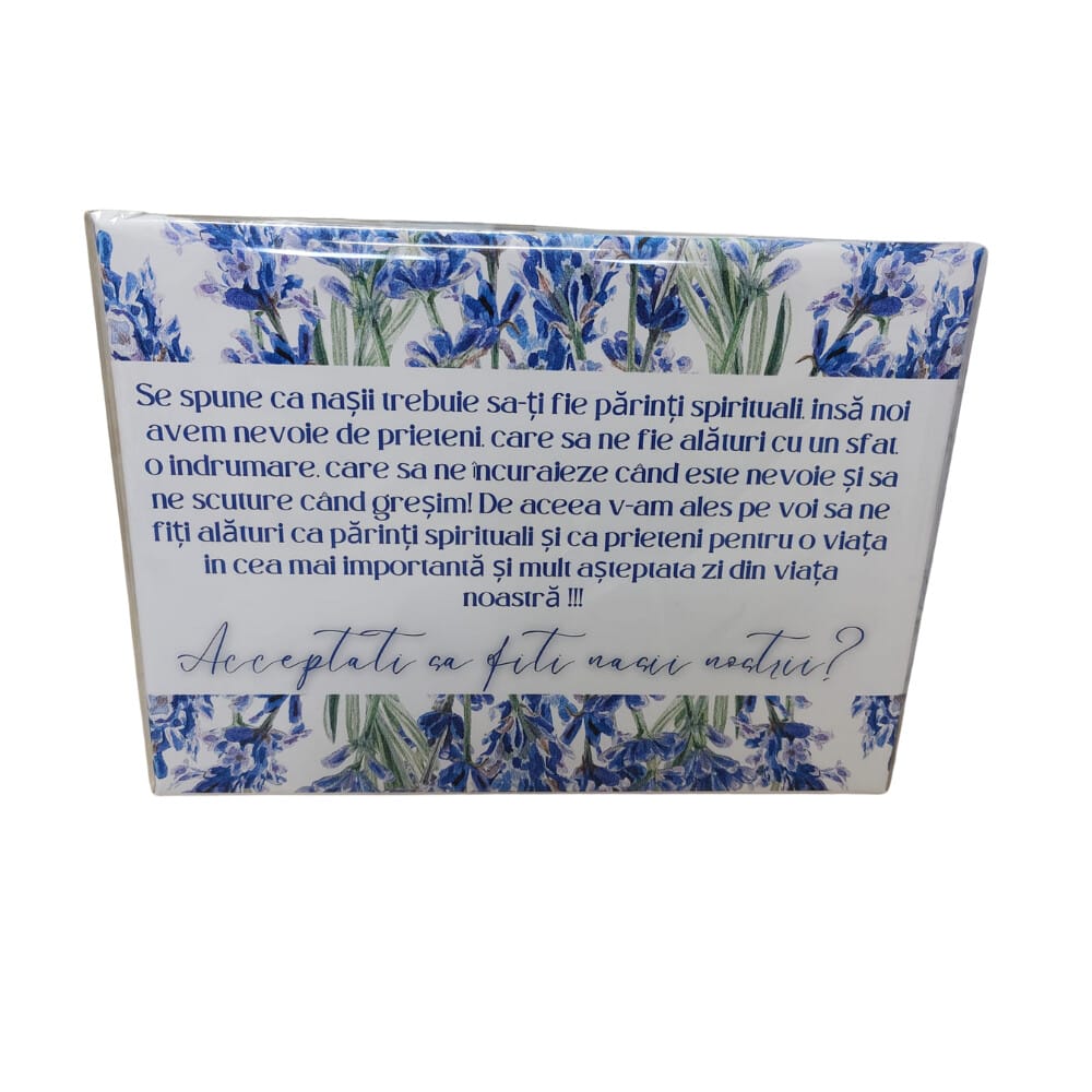 Tablou pe pânză personalizat se spune că nașii